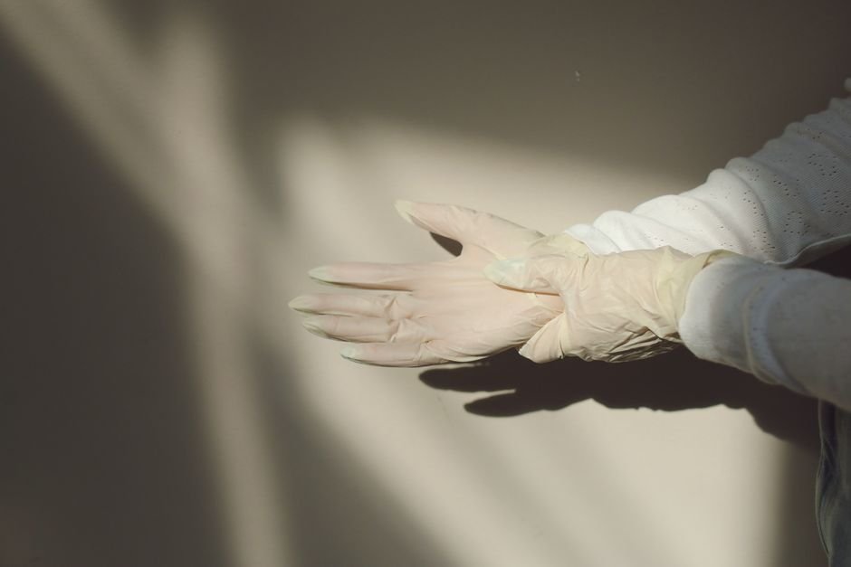 Latex Examination Gloves Box 100