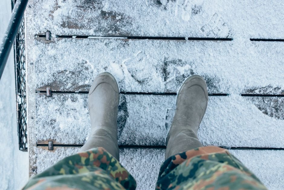 PU Camouflage Safety Boots